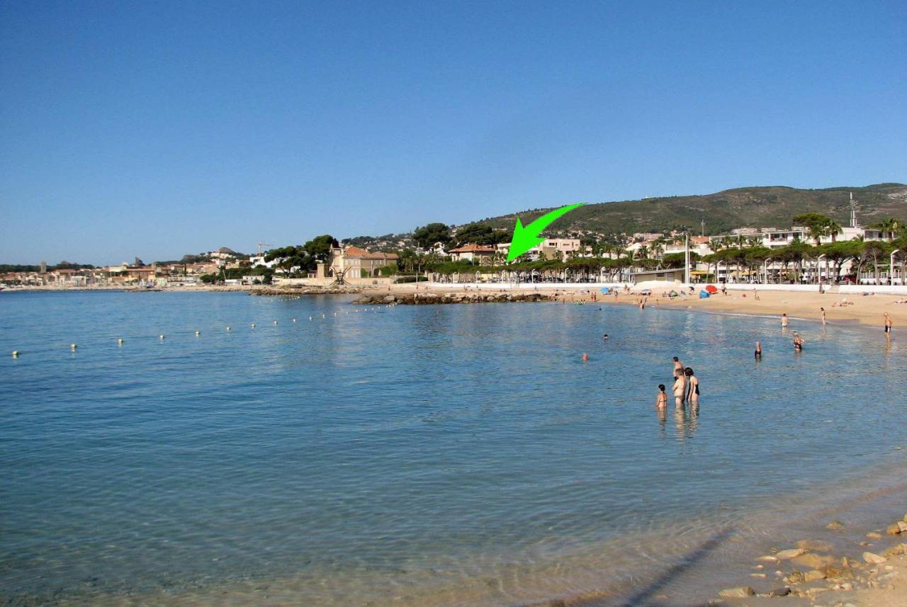Logement Climatise Avec Jardin Et Parking Pour 2 Personnes En Bord De Plage La Ciotat Exterior foto