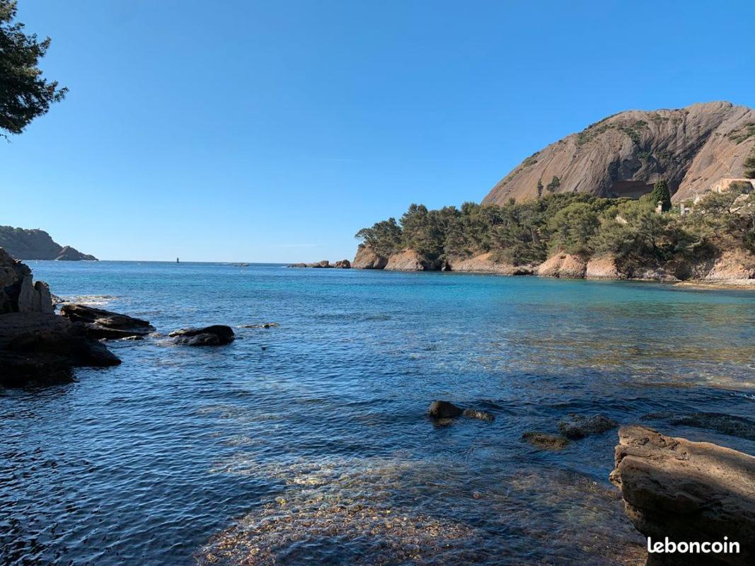 Logement Climatise Avec Jardin Et Parking Pour 2 Personnes En Bord De Plage La Ciotat Exterior foto